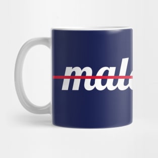 No Malarkey Biden 2020 American Presidential Election Democratic Design Mug